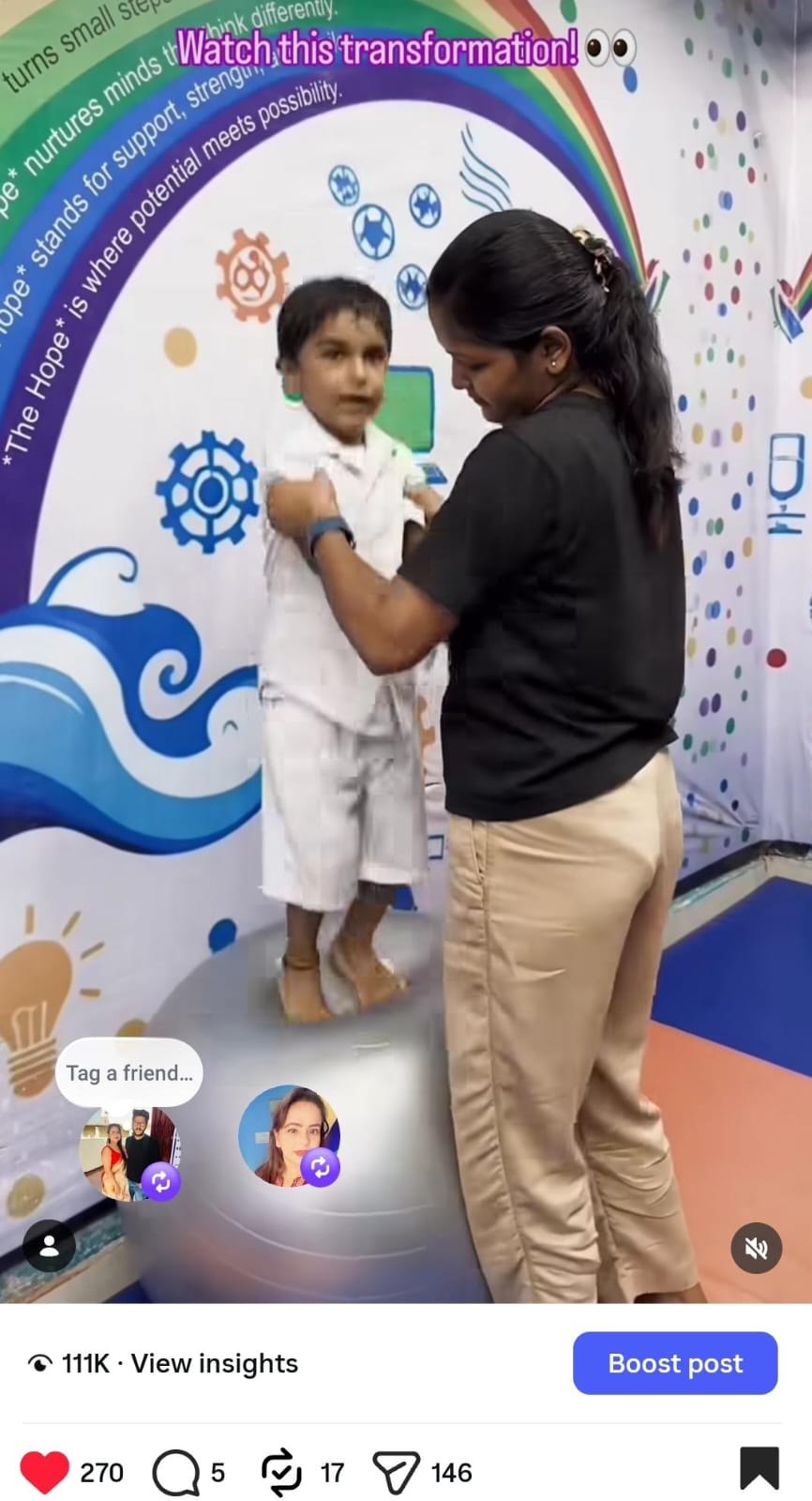 The Hope Therapy Center Saharanpur Handle & Web Management Case Study